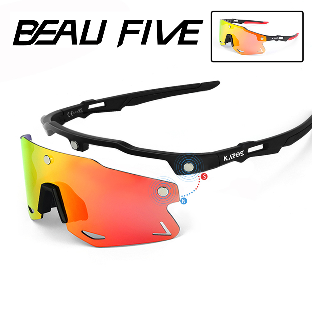 Fishing Sunglasses Polarized - BEAU FIVE 자기 편광 선글라스 UV400