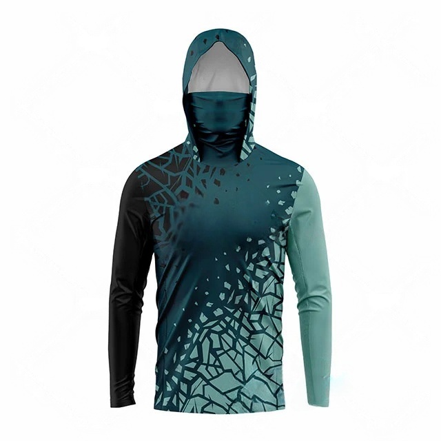 Fishing Shirt Uv Protection - MALFC 낚시 의류 남성 후드 낚시