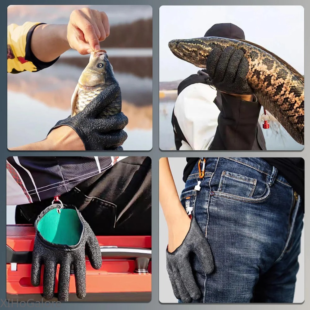 헤비 듀티 미끄럼 방지 펑크 방지 낚시 장갑, 얼음 낚 - Fishing Gloves 리뷰 및 가격
