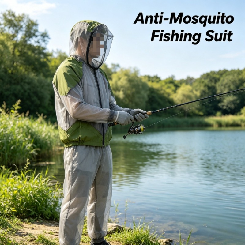 야외 모기 퇴치복 메쉬 후드 재킷 바지 장갑 낚시 캠핑 - Fishing Gloves 리뷰 및 가격