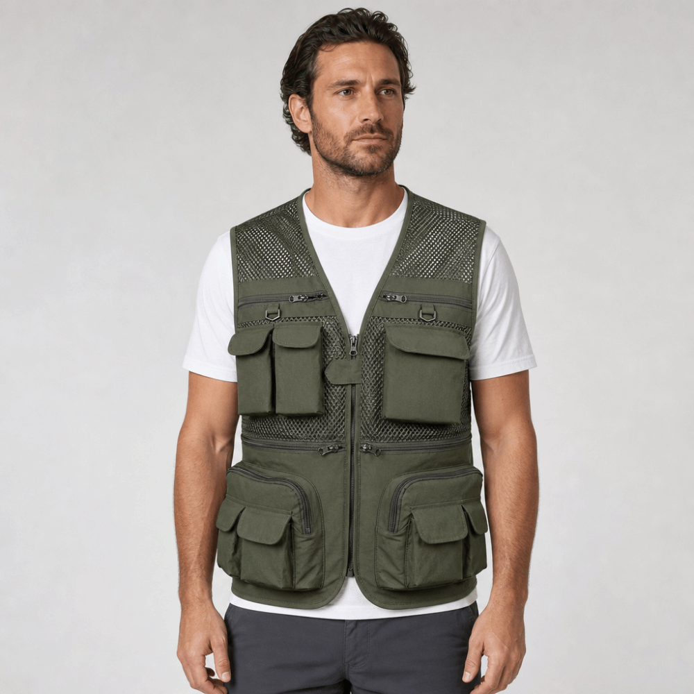 내구성이 뛰어난 16포켓 낚시 조끼, 가볍고 통기성 좋 - Fishing Vest 리뷰 및 가격