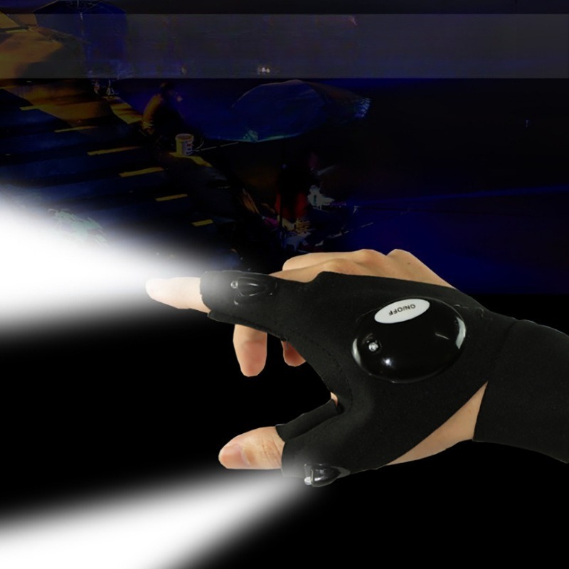 LED 손전등 발광 낚시 장갑 비상 수리 야간 낚시 조 - Fishing Gloves 리뷰 및 가격